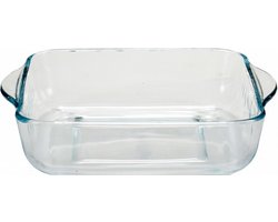 ovenschaal Borcam 1,95 liter 25,5 cm glas transparant