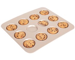 Ovenschaal met antiaanbaklaag - voedselveilig koolstofstaal - 1 stuk - 32,6 x 29,1 cm