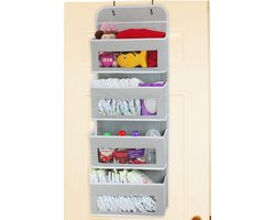 Over de deur hangende wandorganizer - Ruimtebesparende Hangende Opbergzak Met 3 Vakken - Opbergtassen - Hangende opberger - Baby organizer -