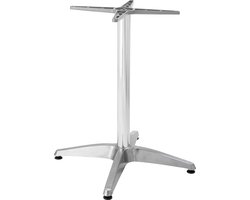 Oviala - Grijze aluminium tafelpoot 72 cm Bradford - Bradford