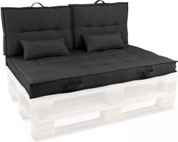 Oviala - Grijze gestoffeerde kussens voor pallets - Cuzco