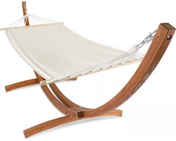 Oviala - Hangmat op een wit houten frame - Manille
