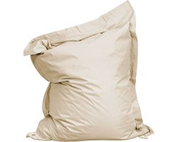 Oviala - Lege hoes voor XL ivoorkleurig vloerkussen - Solys