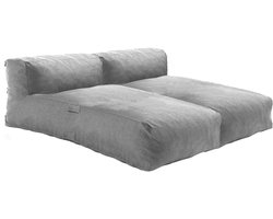 Oviala - Modulaire tuinset met 2 ligstoelen grijze - Mixi