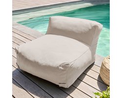 Oviala - Modulaire zandkleurige fauteuil voor bankstel - Mixi