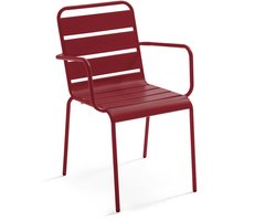 Oviala - Paarse metalen tuinstoelen - Palavas