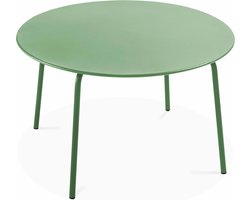 Oviala - Ronde groene cactus stalen tuintafel - Palavas