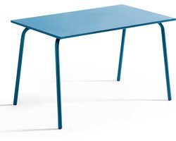 Oviala - Tuin tafel van blauw pacifisch staal - Palavas