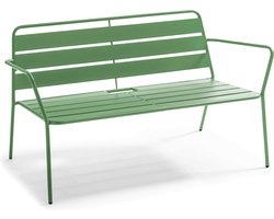 Oviala - Tuinbank van groen cactusmetaal - Palavas