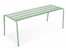 Oviala - Tuinbank van groen saliegroen staal - Palavas