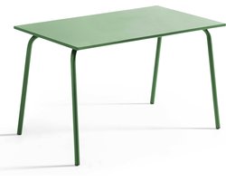 Oviala - Tuintafel van groen cactus staal - Palavas