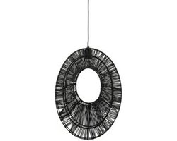 Ovo hanglamp - zwart - 1 stuk - modern design