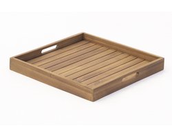 Own Living dienblad hout vierkant 60x60x6cm naturel