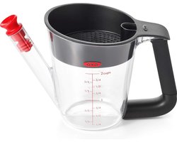 OXO Good Grips kleine vetafscheider, 500 ml - vaatwasserbestendige juskom voor jus en meer