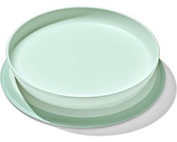 OXO tot Stick & Stay Bord - Babybord - Kinderbord - Bordje zuignap - Baby servies - Opal