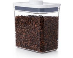 OXO Voorraadbus 'POP' rechthoekig - laag (1,6 liter)