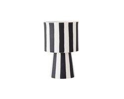 Oyoy - Oyoy Toppu Pot 15 x Ø10 cm - Wit/Zwart