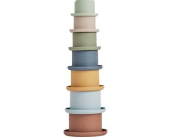 OYOY - Stapelbekers - Caramel/Blue
