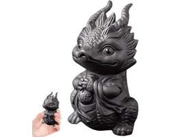 Paars Klei Draak Theemutsje 3,7 cm Theehuisje Voor Theepot Draagbaar Theedier Kungfu Theekar Decoratie