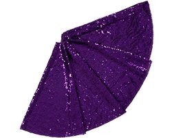 Paarse Kerstboomrok 91.5 cm - Kerstdecoratie en Thuisdecoratie