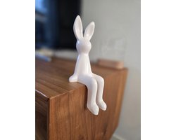 Paasdecoratie | Paashaas beeldje – Paasversiering – Pasen decoratie – Konijnenbeeldje