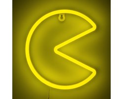Pac Man Wall Mountable LED Neon Lamp