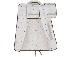Pacco Plus Large Afbouwdoek - vanaf 6 kg - wit met maan