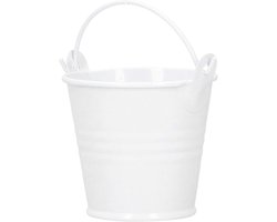 Pack of 10 Plant Pots - Flower Pots - Succulents - Cactus - Metal Bucket - Vintage Planter - Modern Planter Pot - Indoor - Small Pots for Plants - 4 x 5.5 x 6