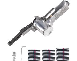 Pack of 28 Mini Belt Sander Pneumatic 360° Rotatable for Polishing Metal, Furniture and Wood - ShopVlot