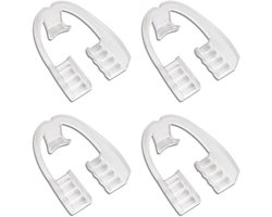 Pack of 4 Martial Arts Dental Protection Mouth Guard for Boxing Rubber Shield for All Strength Training - LQIOACU