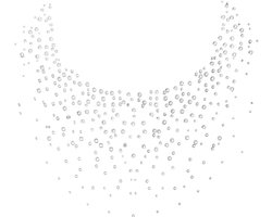 Pack van 2 Strass Steentjes voor Strijken - Transparante Zelfklevende Hot Melt Kristallen voor Schoen- en Kledingdecoratie