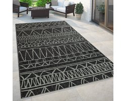 Paco Home In- & Outdoor Vloerkleed Balkon Terras Keukenvloerkleed Modern Boho Oriëntaals 60x100 cm