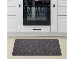 Paco Home Keukenvloerkleed Keukenmat Keukenloper PVC Antislip Keuken Patronen