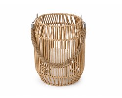 Paco Home LANA Tafellamp – Beige – LED – Batterij – IP44 – Decoratieve Sfeerlamp