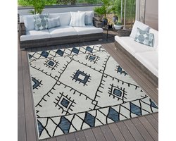 Paco Home Outdoor Vloerkleed Keuken Balkon Terras Verschillende patronen Kleuren Maten 120x160 cm