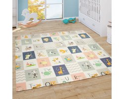 Paco Home Vloerkleed kinderkamer, jongens en meisjes, in verschillende kleuren en afmetingen 180x200 cm
