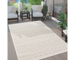 Paco Home Vloerkleed Tapijt Voor Binnen En Buiten Terras Keuken Scandinavisch Eenkleurig 200x280 cm