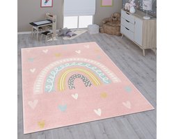 Paco Home Vloerkleed voor de kinderkamer Vloerkleed Kinderkamer Meisjes Jongens Verschillende Motieven En Formaten 133x190 cm