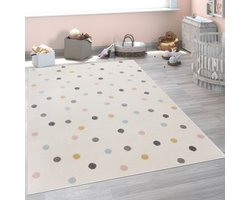 Paco Home Vloerkleed voor de kinderkamer Vloerkleed Kinderkamer Meisjes Jongens Verschillende Motieven En Formaten 200 cm Rund