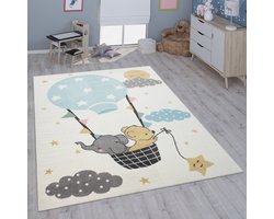 Paco Home Vloerkleed voor de kinderkamer Vloerkleed Kinderkamer Meisjes Jongens Verschillende Motieven En Formaten 80x150 cm