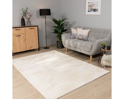 Paco Home Vloerkleed Woonkamer Laagpolig Wasbaar In Wasmachine Eenkleurig Zacht 200 cm Quadrat