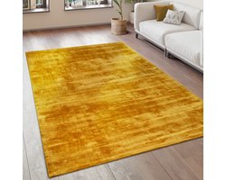 Paco Home Vloerkleed Woonkamer Vintage Laagpolig Handgemaakt Hoogwaardig 100% Viscose 160x230 cm