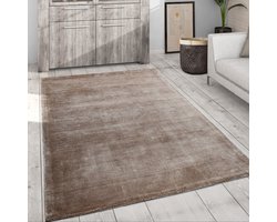 Paco Home Vloerkleed Woonkamer Vintage Laagpolig Handgeweven Modern Patroon Eenkleurig 160x230 cm