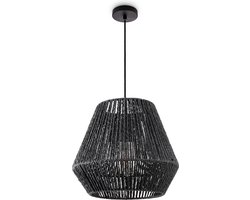 Paco HomeHanglamp Eettafel Hanglamp Eetkamer Lamp E27 Papier Boho Rotan