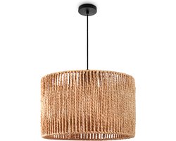 Paco HomeHanglamp Eettafel Papier Boho Hanglamp Eetkamer Lamp E27 Rotan