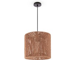 Paco HomeHanglamp Eettafel Papier Boho Hanglamp Eetkamer Lamp E27 Rotan
