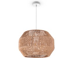Paco HomeHanglamp Eettafel Papier Boho Hanglamp Eetkamer Lamp E27 Rotan