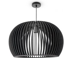 Paco HomeHanglamp Hout Pendelarmatuur Boho Stijl Woonkamer Eettafel Lamp Vintage E27