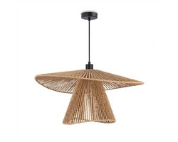 Paco HomeLED Hanglamp Eetkamer Hanglamp Woonkamer Keuken Papier Boho Stijl E27