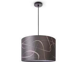 Paco HomePlafondlamp Woonkamer Hanglamp Eettafel Lampenkap Stof Modern Abstract
